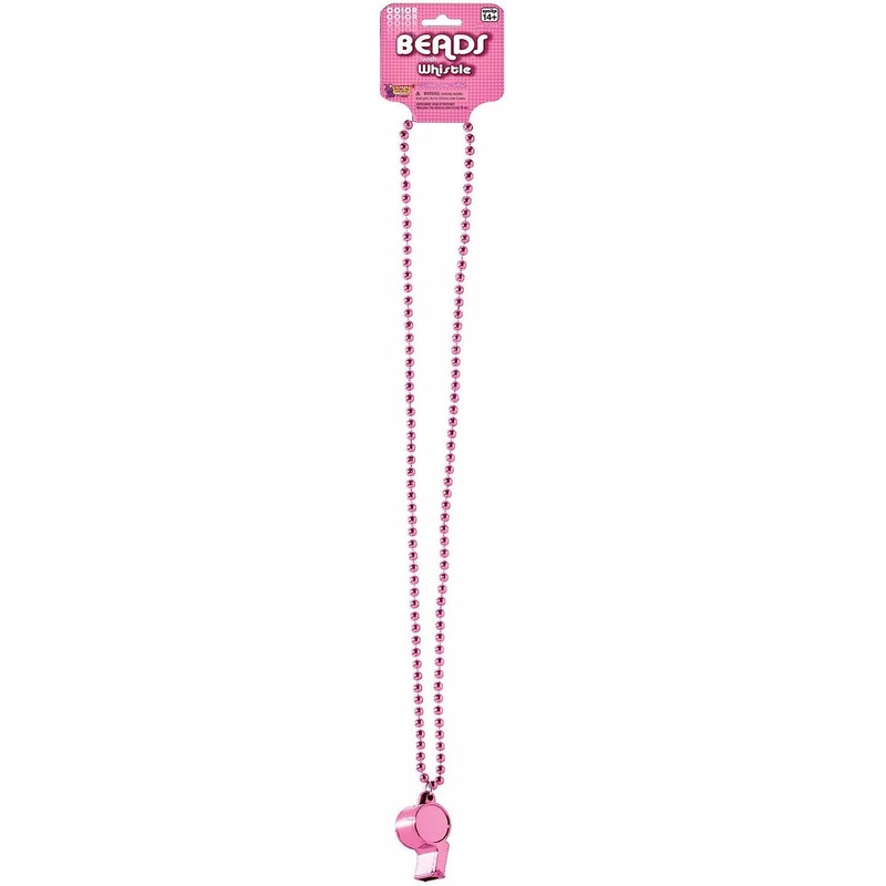 Whistle On Pink Bead