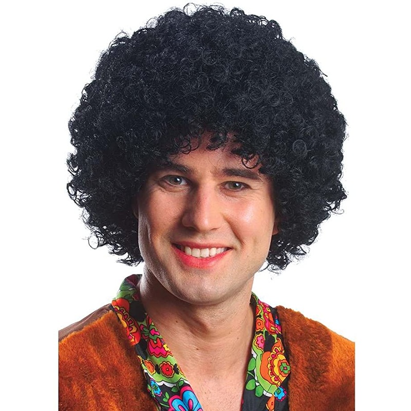 Wig Afro Black Eco