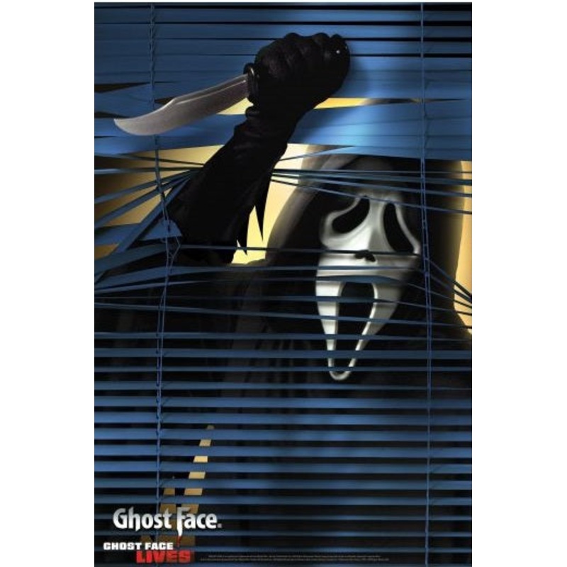Window Cover Ghost Face