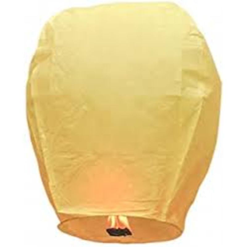 Yellow Sky Lantern