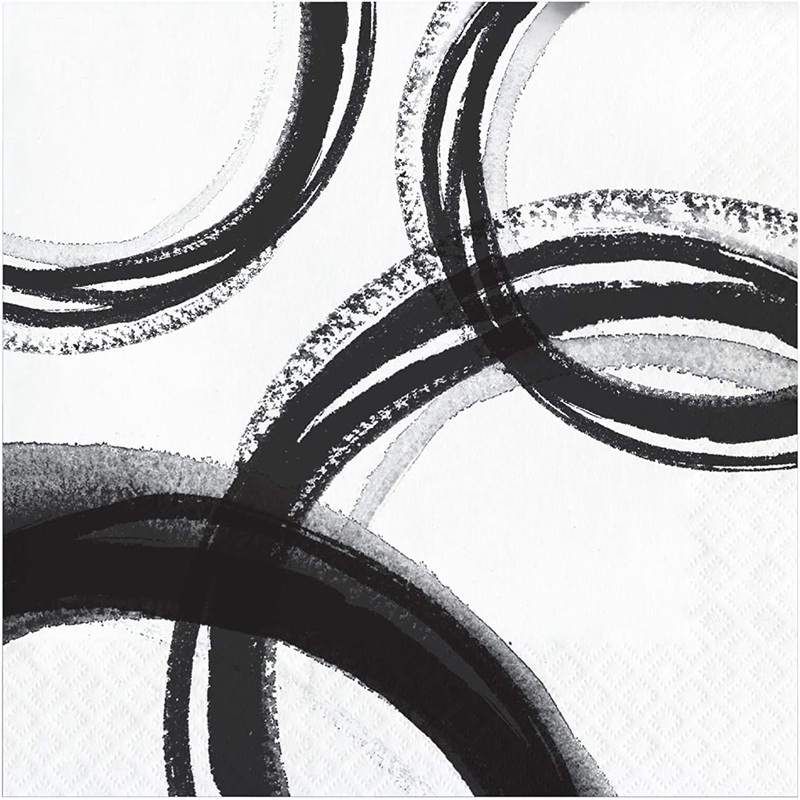 Artistic Abstract Luncheon Napkins
