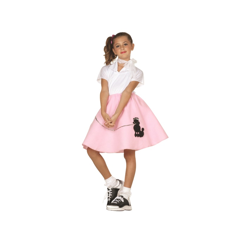 C. Poodle Skirt Pink Small 4-6