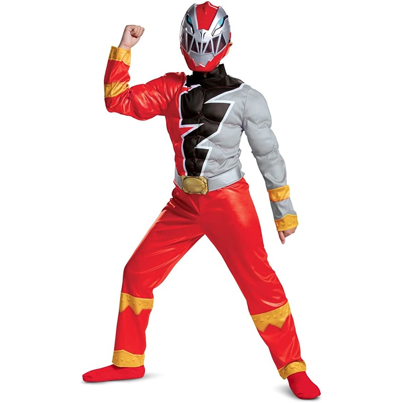 C. Power Ranger Dino Fury Red M 7-8