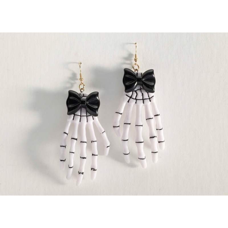 Skeleton Hand Earrings