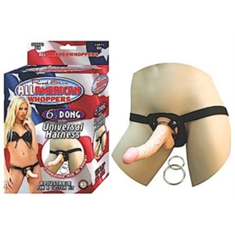 STRAP ON ALL AMERICAN WHOPPERS 6.5IN