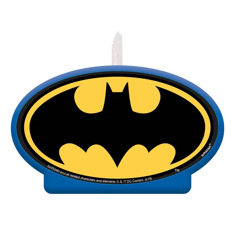 Batman Heroes Unite Birthday Candle