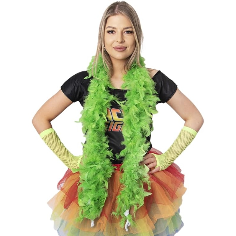 Boa Feather Green