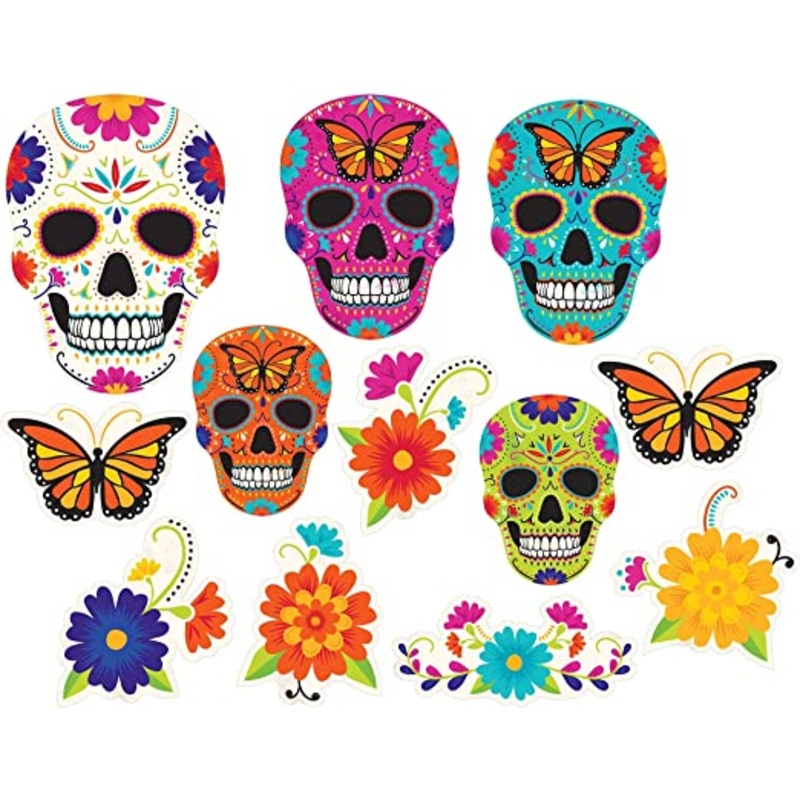 Day of the Dead Cutouts 12PK