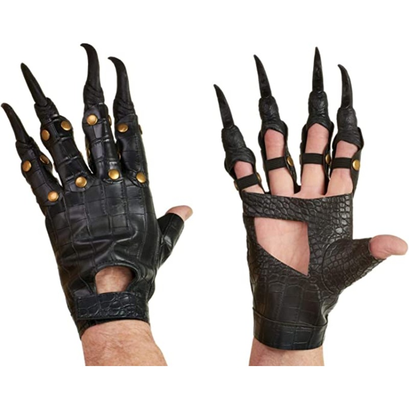 Gloves Dragon Leatherlike Black