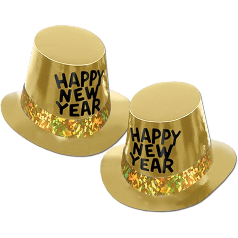 Hat New Years Gold Rush