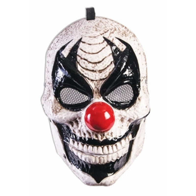 Mask Clown w/Moving Jaw Plastic