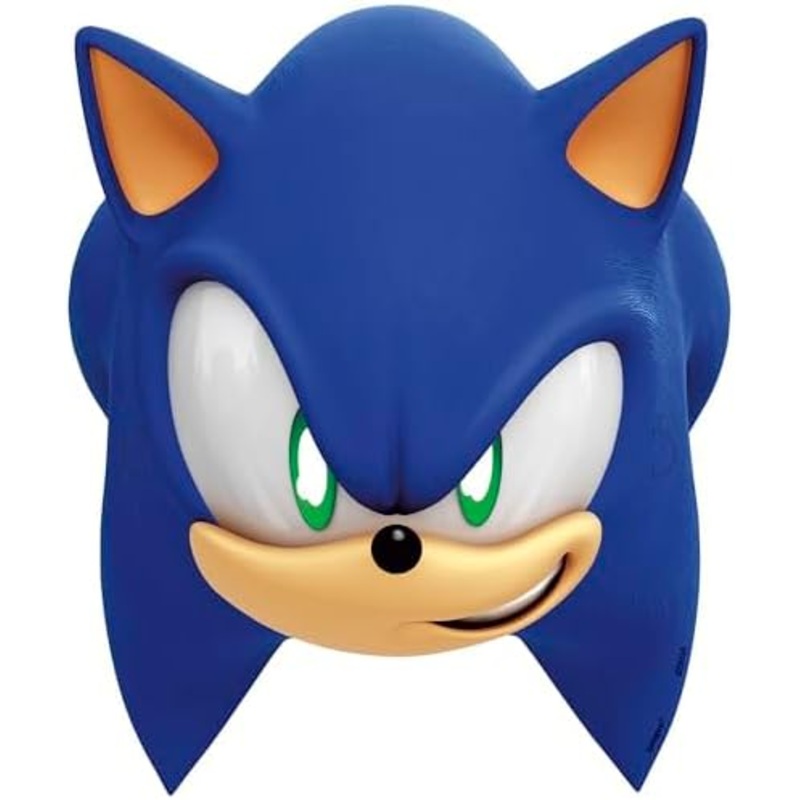 Paper Masks Sonic the Hedgehog 8CT