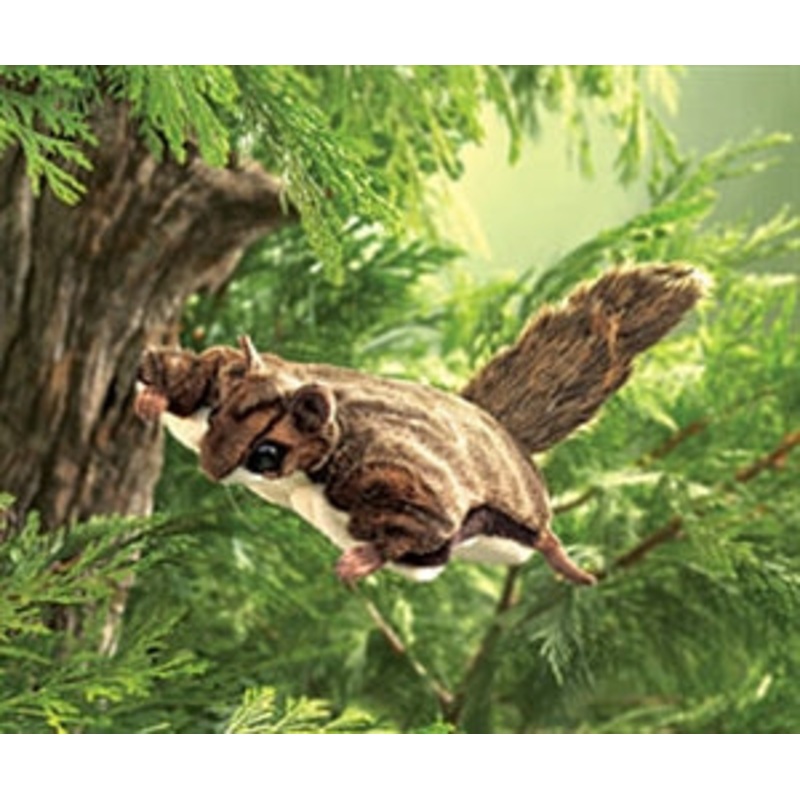 Puppet Squirrel Flying