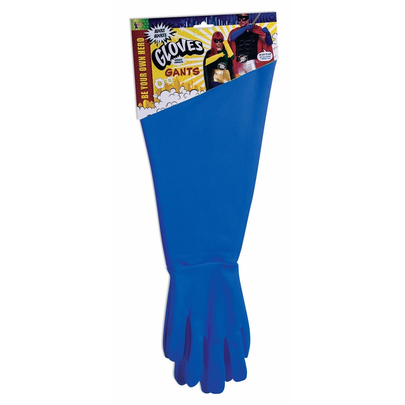Superhero Gloves - Blue