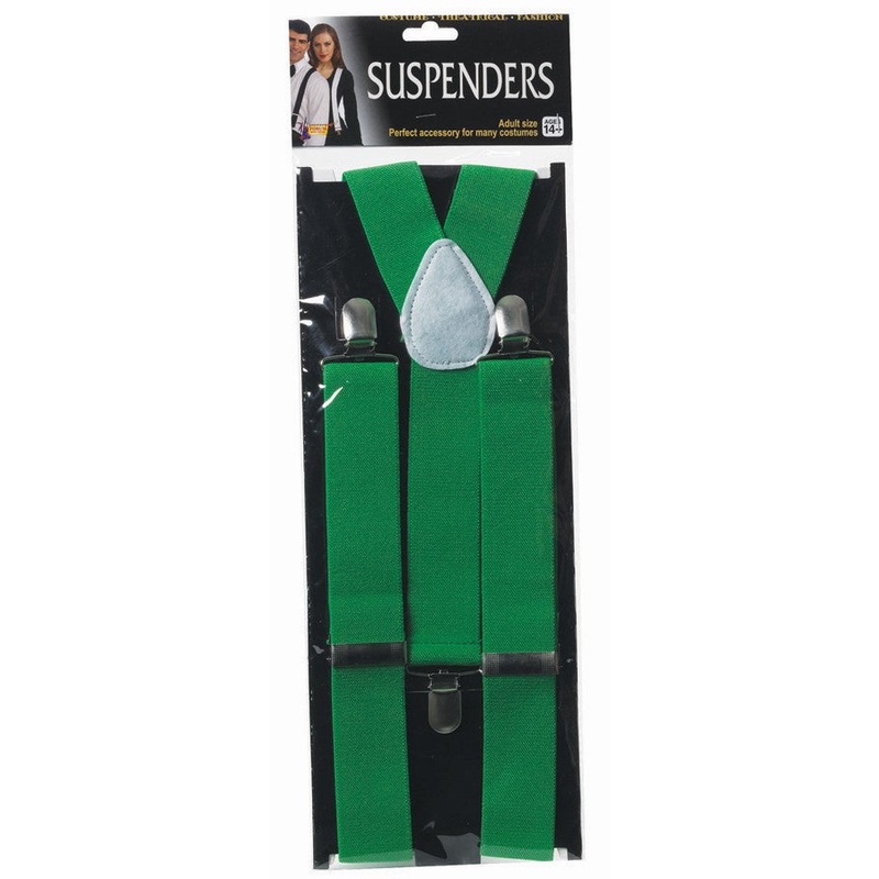 Suspenders - Green