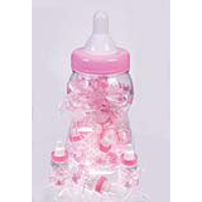 Baby Bottle Giant Girl w/18 Smaller BTL