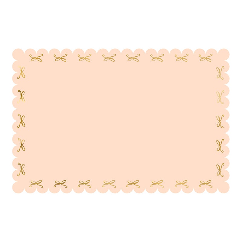 Bow Paper Tablecloth