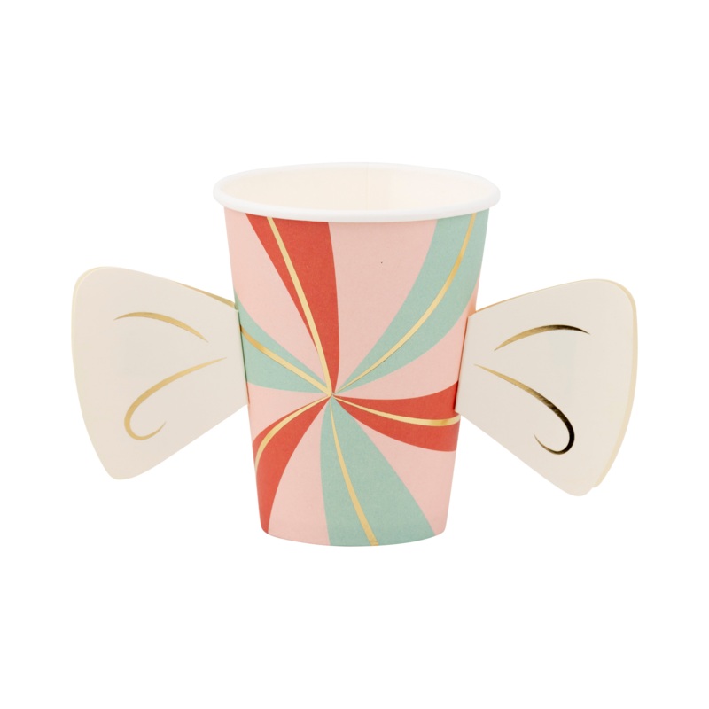 Candy Cane Lane Paper Cups