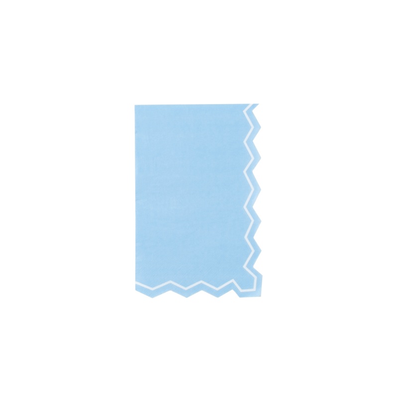 Light Blue Celebration Chic Guest Towels