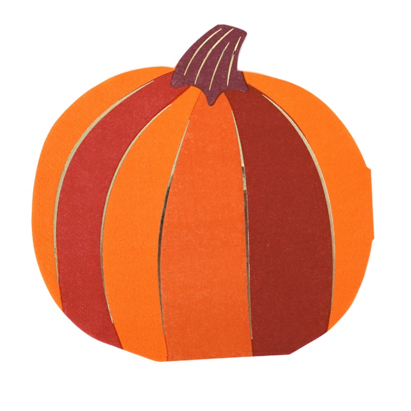 Orange Pumpkin Napkins