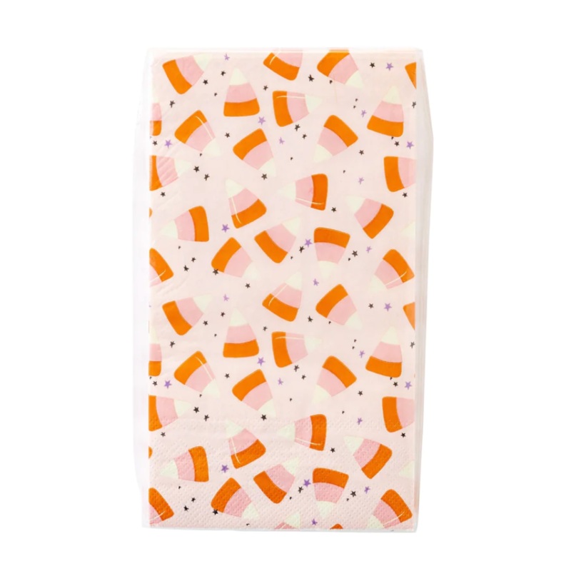 Scattered Candy Corn Guest Towel Napkin