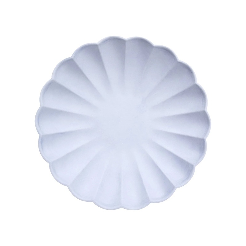 Soft Lilac Compostable Small Plates