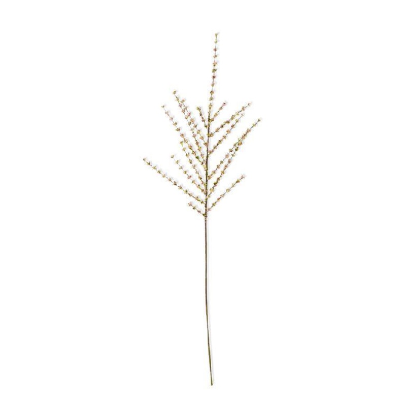 56" Pink Mini Berry Branch Stem
