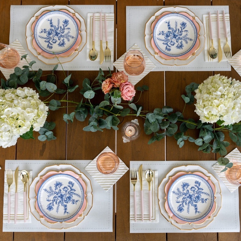 Floral Elegance Brunch Party - 8 Place Settings