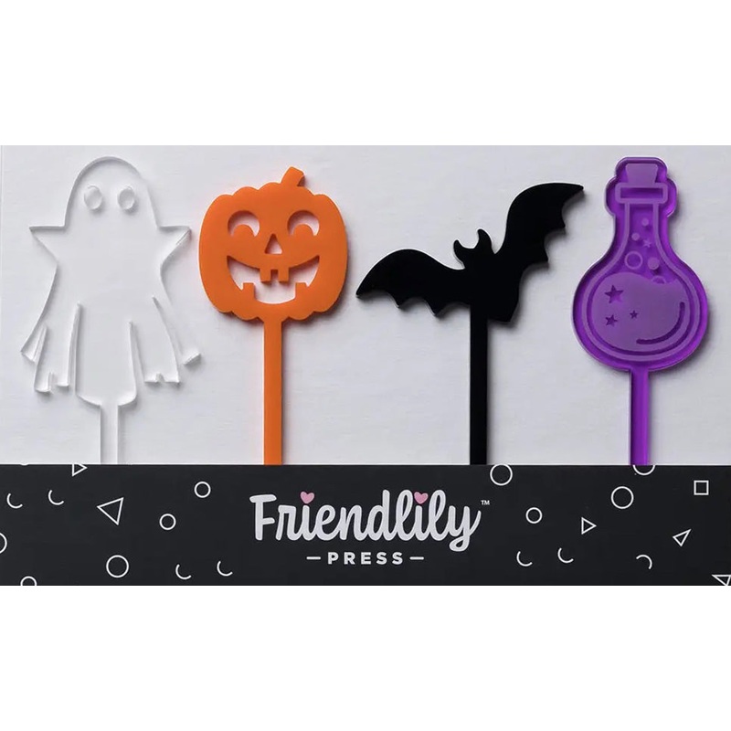Halloween Spooky Garnish Picks