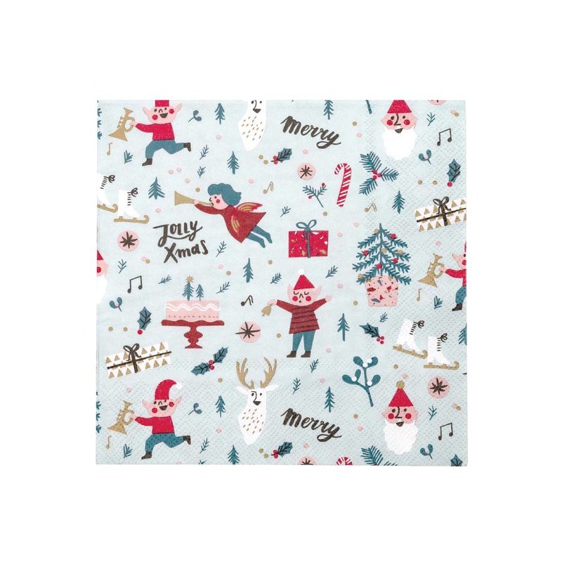 Jolly Dinner Napkins