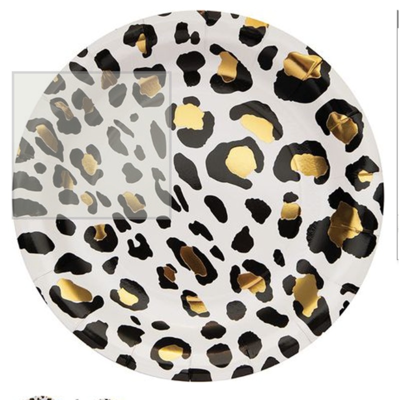 Leopard Dinner Plates