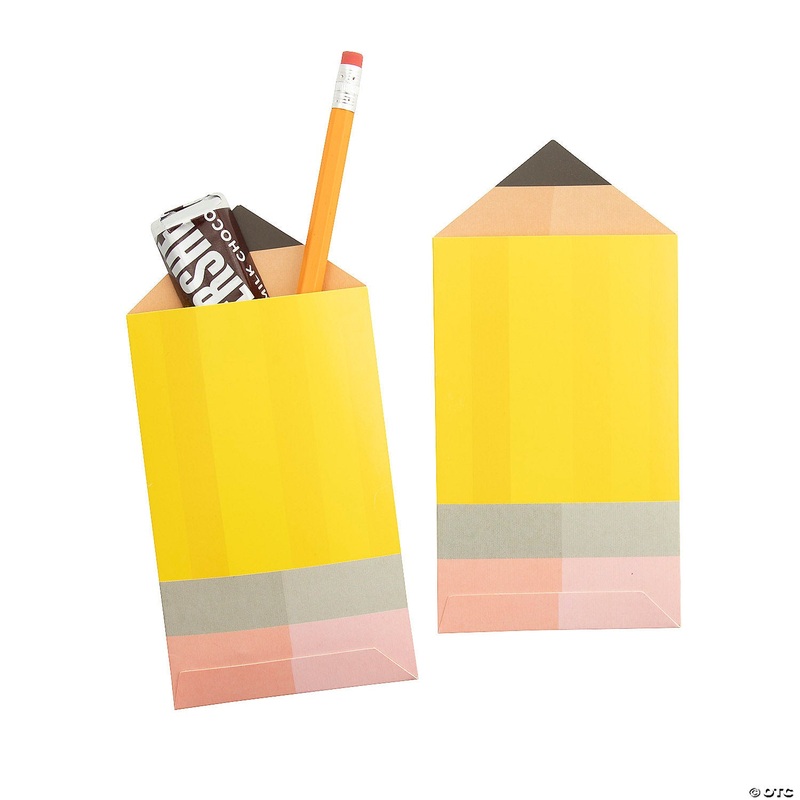 Pencil Treat Bags