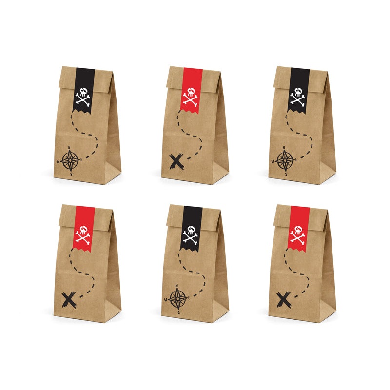 Pirates Treat Bags