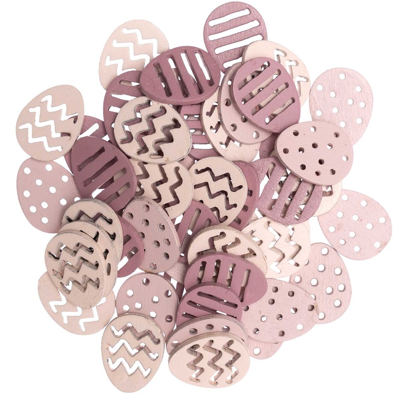 Rose Egg Wooden Confetti