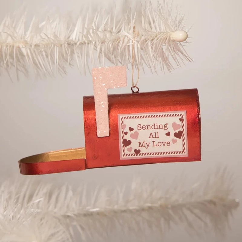 Sending My Love Mailbox Ornament