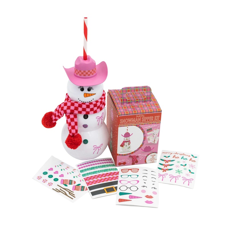 Snowman Sipper Accessory Bundle
