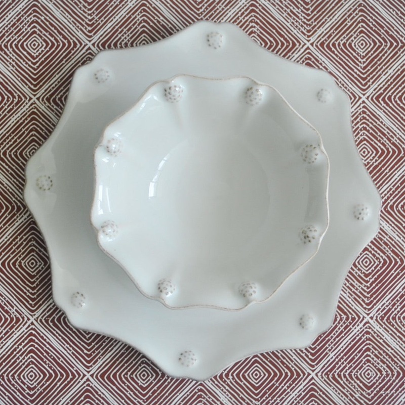 Terra Cotta Diamond Pattern Paper Placemats