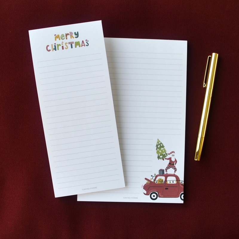 Vintage Santa Notepad Bundle