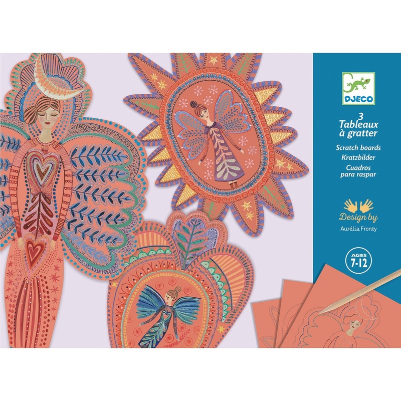 Angels Scratch Card Activity Set