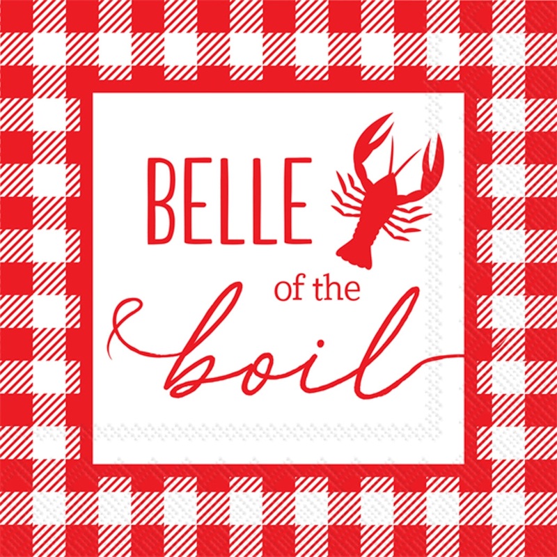 Belle of the Boil Beverage Napkins