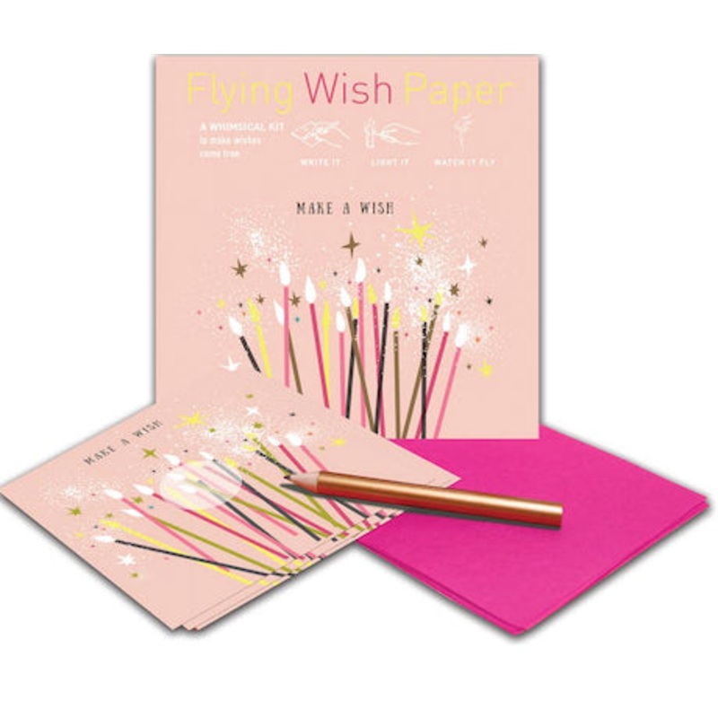 Birthday Make a Wish Flying Wish Paper Mini Kit