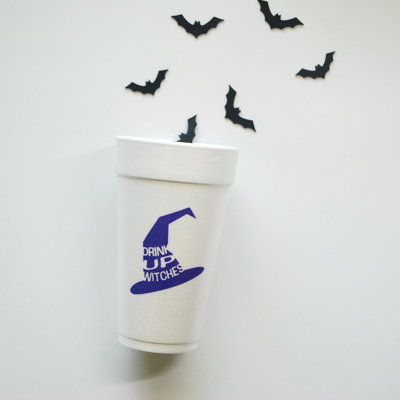 Drink Up Witches 20oz. Foam Cups | 10 pack