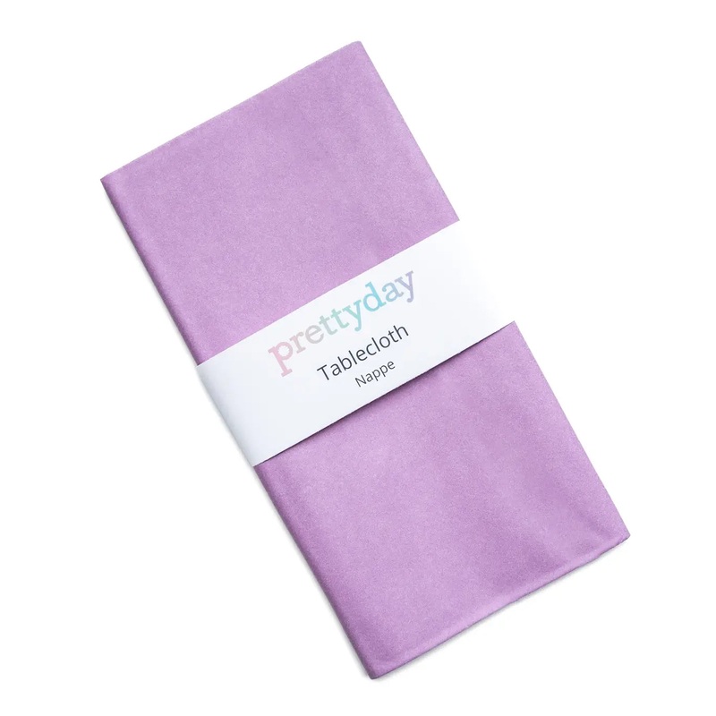 Eco-Friendly Purple Disposable Pastel Paper Party Tablecloth