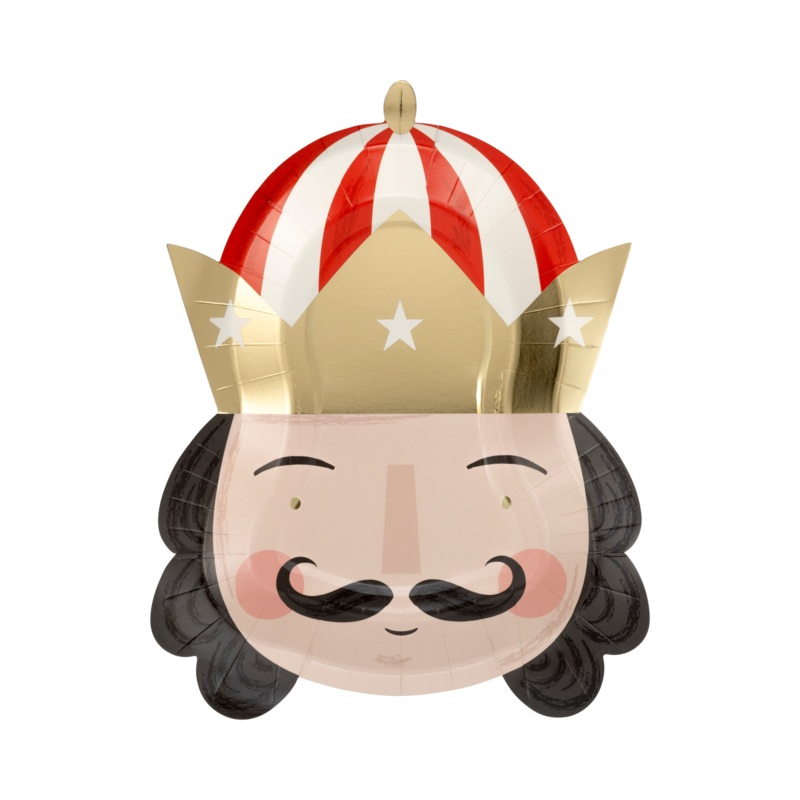 Nutcracker Head Shaped Plates
