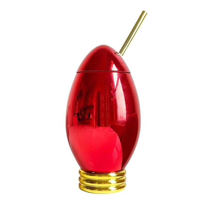 Shiny & Bright Holiday Light Bulb Cup
