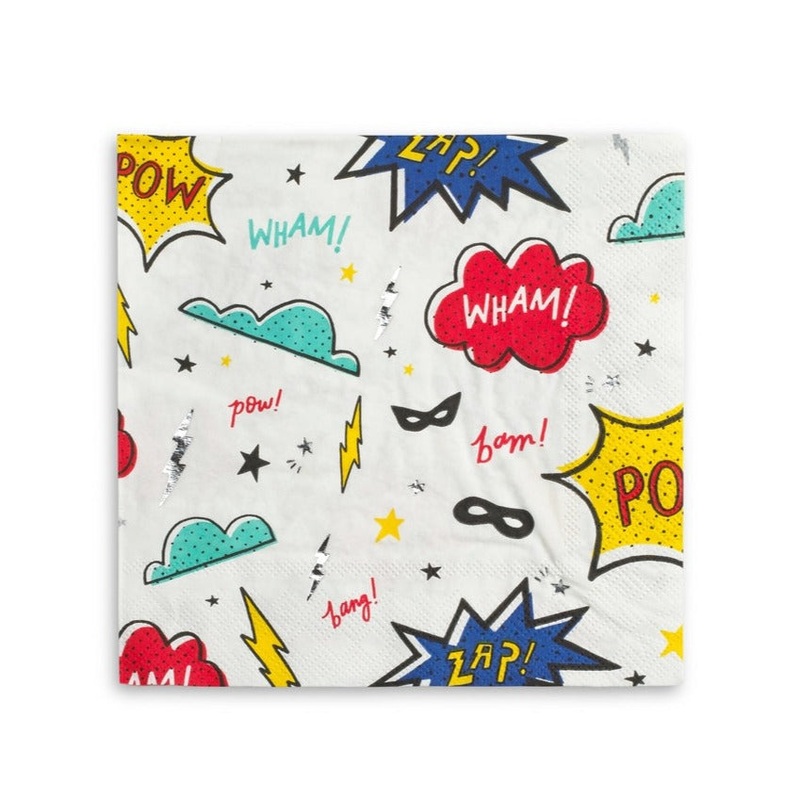 Superhero Dinner Napkins