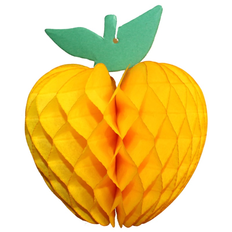 7" Yellow Apple Honeycomb
