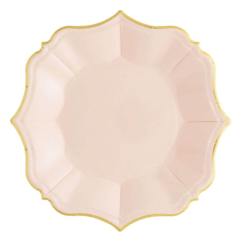 Blush Dessert Paper Plates