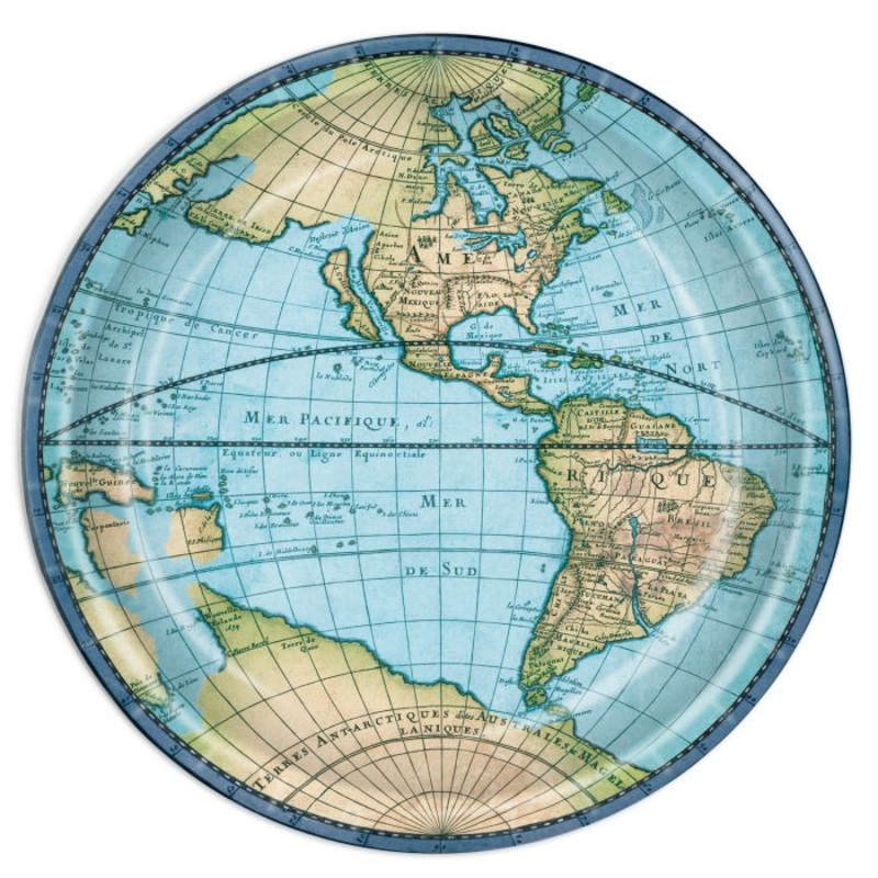 Bon Voyage Dinner Plates