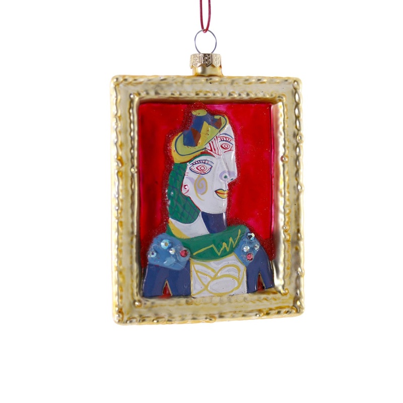 Bust De Femme Painting Ornament